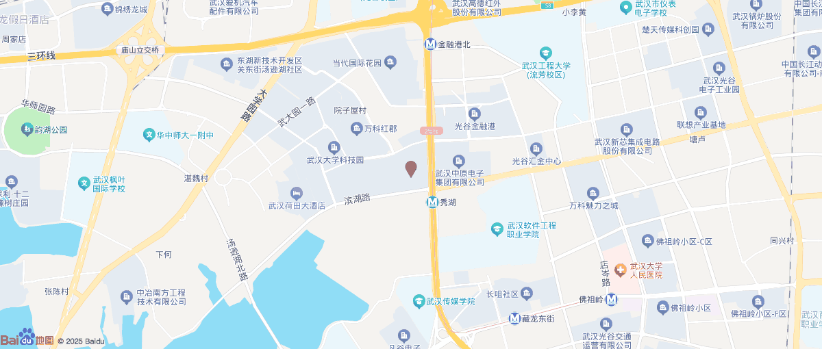 武汉市融立兰贸易有限公司地图位置
